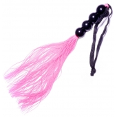 Розовая силиконовая плеть - 35,5 см. - Boys of Toys - купить с доставкой в Иркутске