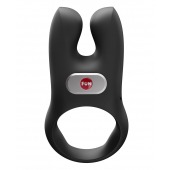 Черное эрекционное виброкольцо Nos - Fun Factory - в Иркутске купить с доставкой