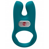 Зеленое эрекционное виброкольцо Nos - Fun Factory - в Иркутске купить с доставкой