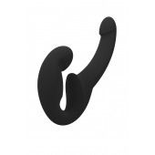 Черный безремневой страпон Share Lite - Fun Factory - купить с доставкой в Иркутске