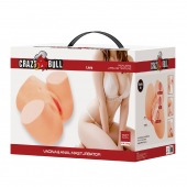 Телесный мастурбатор Liora с 2 любовными тоннелями - Baile - в Иркутске купить с доставкой