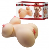 Телесный мастурбатор-торс Fiona - Baile - в Иркутске купить с доставкой