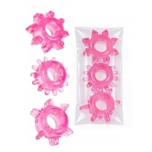 Комплект из трех розовых эрекционных колец - Erowoman-Eroman - в Иркутске купить с доставкой