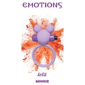 Сиреневое эрекционное виброколечко Emotions Minnie - Lola Games - в Иркутске купить с доставкой