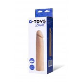 Реалистичная насадка с ярко выраженной головкой - 16,5 см. - A-toys - в Иркутске купить с доставкой