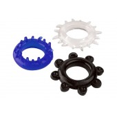 Набор из 3 разноцветных эрекционных колец - A-toys - в Иркутске купить с доставкой