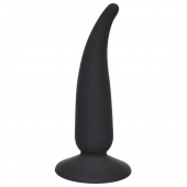 Чёрная анальная пробка P-spot Teazer Black - 12,2 см. - Lola Games - в Иркутске купить с доставкой