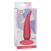 Розовая анальная пробка P-spot Teazer Pink - 12,2 см. - Lola Games - в Иркутске купить с доставкой
