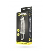 Прозрачная насадка с петлёй для фиксации - 14 см. - ToyFa - в Иркутске купить с доставкой