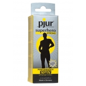 Спрей-пролонгатор длительного действия pjur SUPERHERO Strong Spray - 20 мл. - Pjur - купить с доставкой в Иркутске