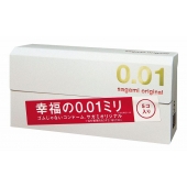 Супер тонкие презервативы Sagami Original 0.01 - 5 шт. - Sagami - купить с доставкой в Иркутске