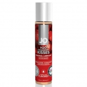 Смазка с ароматом клубники JO Flavored Strawberry Kiss - 30 мл. - System JO - купить с доставкой в Иркутске