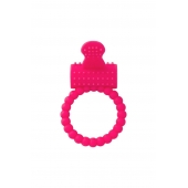 Розовое силиконовое виброкольцо A-toys - A-toys - в Иркутске купить с доставкой