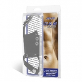 Кольцо на член и мошонку Cock Ring With 2  Ball Stretcher And Optional Weight Ring - BlueLine - в Иркутске купить с доставкой