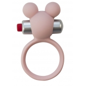 Розовое эрекционное виброколечко Emotions Minnie Light pink - Lola Games - в Иркутске купить с доставкой