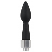 Чёрная анальная насадка для душа Anal Douche Rear Splash - Orion - купить с доставкой в Иркутске
