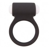 Чёрное эрекционное виброкольцо LIT-UP SILICONE STIMU RING 3 BLACK - Dream Toys - в Иркутске купить с доставкой