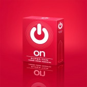 Супертонкие презервативы ON) Super Thin - 3 шт. - ON) - купить с доставкой в Иркутске