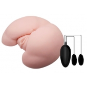 Вагина и анус с вибрацией CrazyBull Vagina and Anal - Baile - в Иркутске купить с доставкой