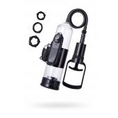 Вакуумная помпа A-toys с вибропулей и эрекционными кольцами - A-toys - в Иркутске купить с доставкой