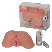 Малая вибровагина с одним любовным тоннелем - LOVETOY (А-Полимер) - в Иркутске купить с доставкой