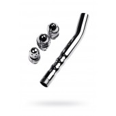 Металлический анальный душ с тремя насадками - ToyFa - купить с доставкой в Иркутске