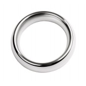 Металлическое эрекционное кольцо размера L - ToyFa - в Иркутске купить с доставкой