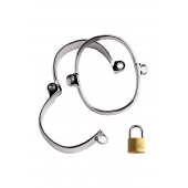 Металлические наручники на замке - ToyFa - купить с доставкой в Иркутске