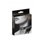 Узенький ошейник из полиуретана с кольцом - Bijoux Pour Toi - купить с доставкой в Иркутске