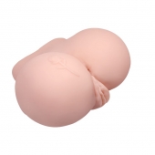 Вагина и анус с вибрацией CrazyBull Vagina and Ass - Baile - в Иркутске купить с доставкой