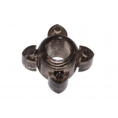Чёрное эрекционное кольцо Rings Screw - Lola Games - в Иркутске купить с доставкой