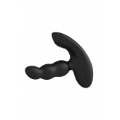 Черный силиконовый стимулятор простаты Levett Nitoc с пультом ДУ - Levett - в Иркутске купить с доставкой