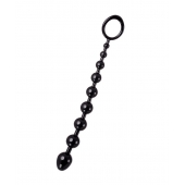 Черная анальная цепочка A-toys - 28,3 см. - A-toys в Иркутске Черная анальная цепочка A-toys - 28,3 см. - A-toys