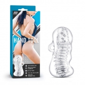 Прозрачный мастурбатор M for Men Hand Tool - Blush Novelties - в Иркутске купить с доставкой