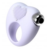 Белое виброкольцо для продления полового акта JOS MOYS - JOS - в Иркутске купить с доставкой