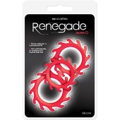 Набор из 3 красных эрекционных колец Renegade Gears - NS Novelties - в Иркутске купить с доставкой