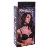 Ошейник Frea с маленьким колечком-креплением - Rebelts - купить с доставкой в Иркутске Ошейник Frea с маленьким колечком-креплением - Rebelts - купить с доставкой в Иркутске