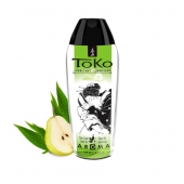 Интимный гель TOKO Pear   Exotic Green Tea с ароматом груши и зеленого чая - 165 мл. - Shunga - купить с доставкой в Иркутске