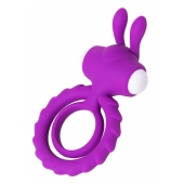 Фиолетовое эрекционное кольцо на пенис JOS  GOOD BUNNY - JOS - в Иркутске купить с доставкой