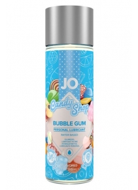 Смазка на водной основе Candy Shop Bubblegum с ароматом жвачки - 60 мл. - System JO - купить с доставкой в Иркутске