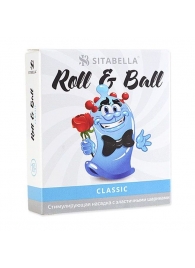 стимулирующий презерватив-насадка Roll   Ball Classic - Sitabella - купить с доставкой в Иркутске