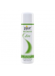 Лубрикант на водной основе pjur WOMAN Aloe - 100 мл. - Pjur - купить с доставкой в Иркутске