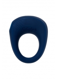 Синее эрекционное кольцо на пенис Satisfyer Ring 2 - Satisfyer - в Иркутске купить с доставкой
