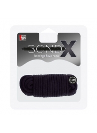 Черная веревка для связывания BONDX LOVE ROPE - 10 м. - Dream Toys - купить с доставкой в Иркутске