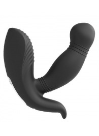 Черный вибромассажер простаты PROSTATE HERO - Dream Toys - в Иркутске купить с доставкой