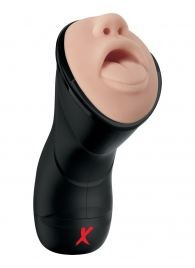 Мастурбатор-ротик Deep Throat Vibrating Stroker - Pipedream - в Иркутске купить с доставкой