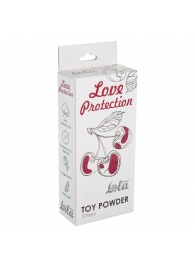 Пудра для игрушек Love Protection с ароматом вишни - 30 гр. - Lola Games - купить с доставкой в Иркутске