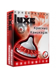 Презерватив LUXE  Exclusive   Красный Камикадзе  - 1 шт. - Luxe - купить с доставкой в Иркутске