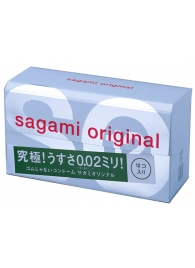 Ультратонкие презервативы Sagami Original - 12 шт. - Sagami - купить с доставкой в Иркутске