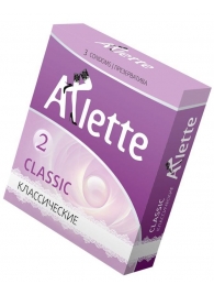 Классические презервативы Arlette Classic - 3 шт. - Arlette - купить с доставкой в Иркутске